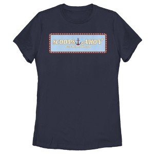 Women's Stranger Things Scoops Ahoy Logo T-Shirt - 1 of 4