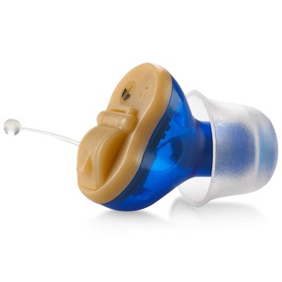 MEDca Premium Digital Hearing Aids for Seniors, Invisible in Canal (CIC) In, Ear Mini Sound Enhancer Set, Near, Invisible, Noise Cancelling