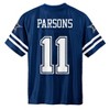 NFL Dallas Cowboys Navy Blue Boys' Short Sleeve N&N Jersey - image 3 of 3