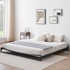 6 Inch Metal Platform Quuen/King Size Bed Frame Low Profile with Sturdy Steel Slats Support - 4 of 4