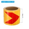 Unique Bargains High Visibility Adhesive Warning Safety Trailer Reflective Tape - 2 of 4