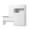VYNXARIA Elegant 2-in-1 Shoe Cabinet & Storage Bench - 3 of 4