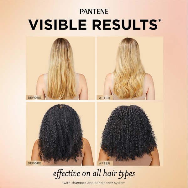 Champú Pantene Abundante y Fuerte - 13.5 fl oz: Limpieza básica, para todo tipo de cabello, uso diario, líquido 4