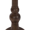 Kate and Laurel Wegner Round Wood Drink Table, 8x8x23, Natural - 4 of 4