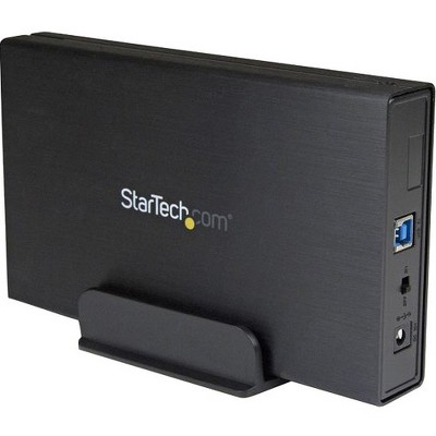 StarTech.com USB 3.1 (10Gbps) Enclosure for 3.5" SATA Drives - Supports SATA 6 Gbps - Compatible with USB 3.0 and 2.0 Systems - Yes