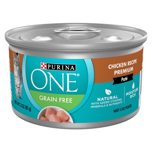 Premium canned best sale cat food