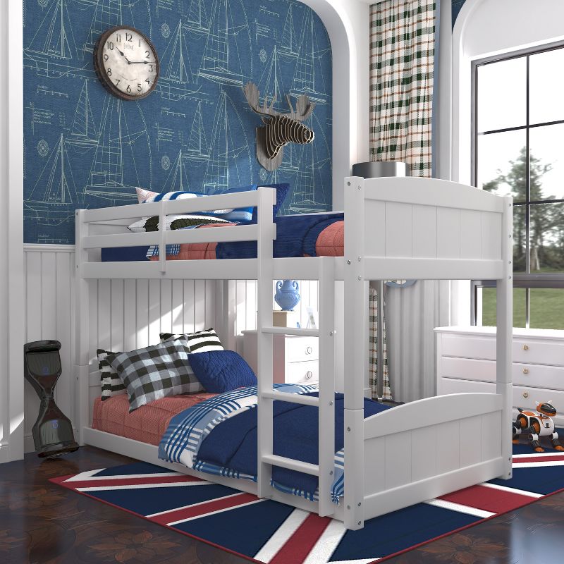 Twin Over Twin Alexis Wood Arch Floor Bunk Bed - Hillsdale Furniture, 5 of 16