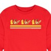 Boys' - Pokémon - Pikachu Eevee Friends Retro Stripe Long Sleeve Graphic T-Shirt - 2 of 4