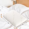 Cheer Collection Latex Memory Foam Pillow with Washable Cover - White (24" x 16" x 4") - 3 of 4