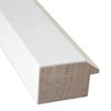 32" x 26" Blanco Wood Framed Bathroom Vanity Wall Mirror White - Amanti Art: Satin Finish, No Assembly Required - 2 of 4