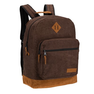 Wrangler Yellowstone 18.5" Travel School Backpack for Women Men Girl Boy, Classic Logo Water Resistant Casual Daypack