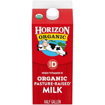 Horizon Organic Whole High Vitamin D Milk 0 5gal Target