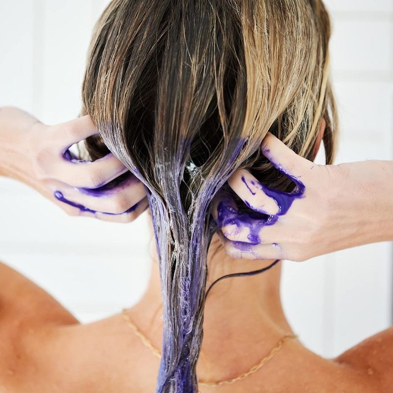 Unite BLONDA Toning Purple Shampoo & BLONDA Daily Purple Conditioner LITER DUO SET (33.8 oz / 1 L) XXL Hair Professional Size Kit, 3 of 7