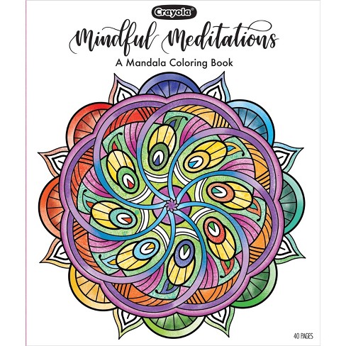 Crayola Mindful Mediations Mandala Coloring Book - image 1 of 4