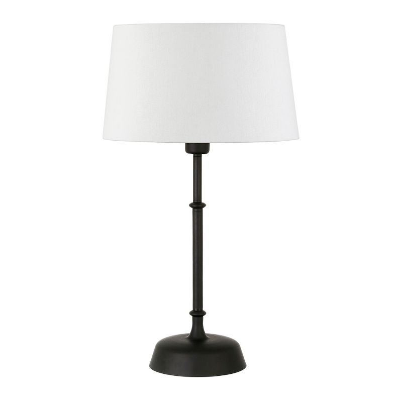 Hampton & Thyme 24.25" Tall Table Lamp with Fabric Shade, 1 of 8
