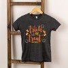 SmileyWorld Trick or Treat Candy - Youth Short Sleeve Graphic T-Shirt and Toddler Short Sleeve Graphic T-Shirt - 2 of 4