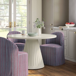 Tub Slipcovered Dining Chair - Threshold™ - 1 of 4