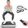 MaseiKar Vibration Plate Exercise Machine, wholeBody Vibrating Platform for ldeal Home GymWorkout Equipment for Women with 2 ResistanceBands - 4 of 4