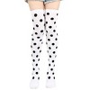 Colorful Polka Dot Patterned Thigh High Socks from the Sock Panda (Women's Sizes, Adult Medium) - 2 of 3