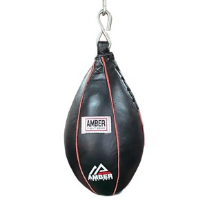 Amber Fight Gear Maize Ball Slip Ball for Boxing Kickboxing Muay Filled with Hanging Chain 5 inch x 9 inch - 1 of 1