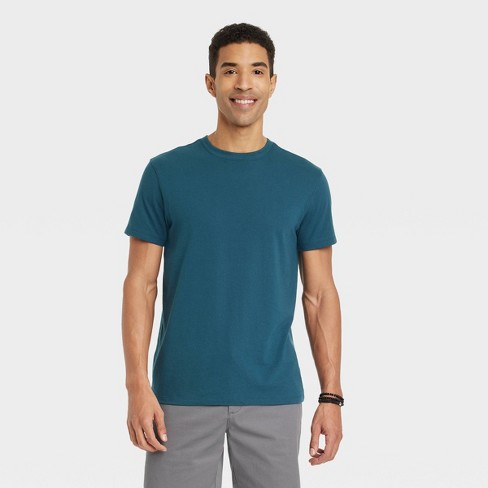 Men's Short Sleeve 4pk Crewneck T-shirt - Goodfellow & Co™ Black S : Target