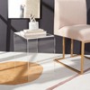 Pryor Acrylic Side Table - Clear - Safavieh. - 3 of 4
