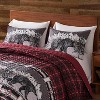 Greenland Home Fashions Timberline 2108BKS Sham King, 20X36 - 4 of 4