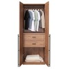 Manhattan Comfort Lee 2 Door Wardrobe Closet - image 4 of 4