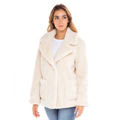 target womens faux fur jacket