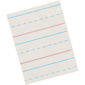 School Smart Zaner Bloser Handwriting Paper, 10-1/2 x 8 Inches, Grade 2-3, 500 Sheets - 1 of 4