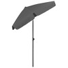 vidaXL Beach Umbrella Anthracite 70.9"x47.2" - 4 of 4