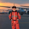 Jr Astronaut Suit (Orange) W/Cap Child Costume - 4 of 4