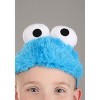 HalloweenCostumes.com One Size Fits Most  Girl  Sesame Street Cookie Monster Face Headband, White/Blue/Black - 2 of 4
