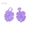 Unique Bargains Nylon Tang Suit Dress Sweater Handmade Sewing Fasteners Knot Closure Buttons 10 Sets - 3 of 4