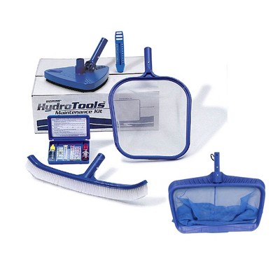 Hydro Tools 8610 Above Inground Pool Skimmer Maintenance Kit & Deep Leaf Bag Net
