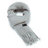 Mio Marino | Wide Knit Ribbed Scarf - 4 of 4