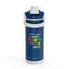 Zak Designs Antimicrobial 20oz Stainless Steel Double Wall Vacuum Beacon Bottle - 3 of 4