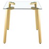 CAVINAS Dining Table Rectangle Glass Dining Table for Living Room, Dining Room - 4 of 4