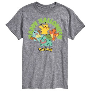 Men's - Pokémon - Happy Halloween Short Sleeve Graphic T-Shirt - 1 of 4