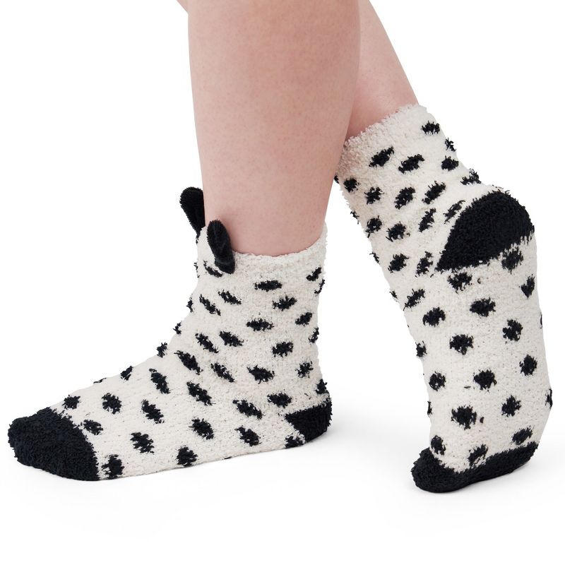 Alpine Swiss Womens Fuzzy Socks Warm Fluffy Slipper Socks with Gift Bow, 2 of 9