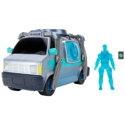 Fortnite Feature Vehicle Reboot Van, Electronic Vehicle with 4in Articulated Figure, and Accessory