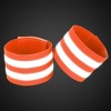 Unique Bargains Reflective Bands for Wrist Reflective Wristbands High Visibility Night Safety Cycling Riding Reflector Tape Straps Bracelet - 3 of 4