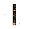 HomeRoots 72" Black Gold And Orange Solid Wood Happy Harvest Pumpkin Porch Sign - 3 of 4