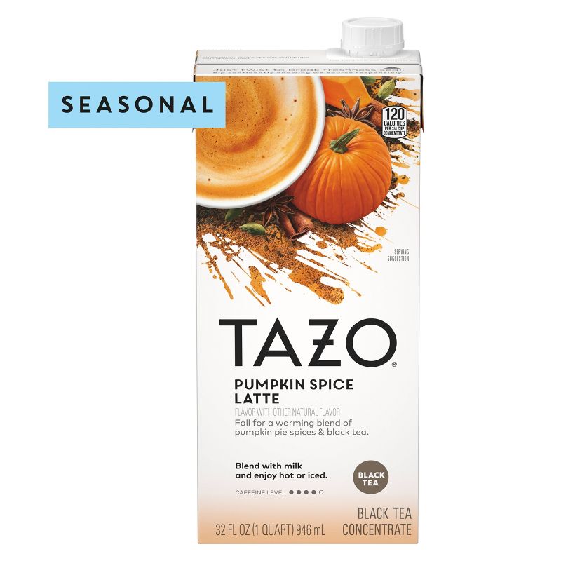 Tazo Chai Pumpkin Spice Latte Tea Concentrate - 32 fl oz, 6 of 9