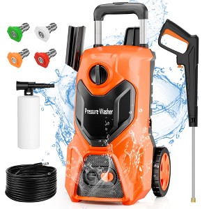 SKONYON 3800 PSI Electric Pressure Washer 3.2 GPM with 4 Different Pressure Tips Foam Cannon - 1 of 4