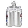 Old World Christmas 2.25 In Coors Light Six Pack Ornament Beer Can Tree Ornaments - image 3 of 3