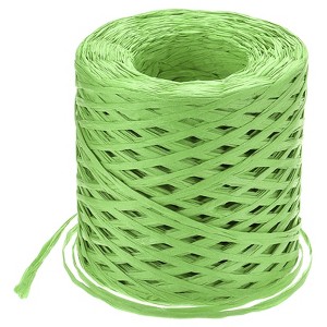 Unique Bargains Decorative Raffia Paper Craft Ribbon for Christmas Wrapping DIY - 1 of 4