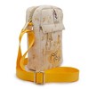 Disney Bag, Crossbody, Belle Flower Pose Silhouette and Rose, Yellows, Vegan Leather - 2 of 4