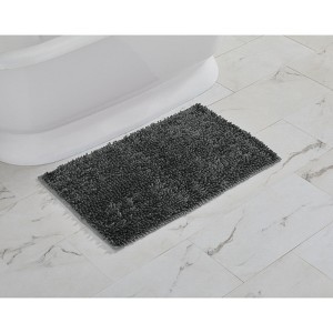 BrylaneHome Butter Chenille Bath Rug - 1 of 2