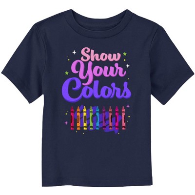 Toddler's Crayola Show Your Colors T-Shirt